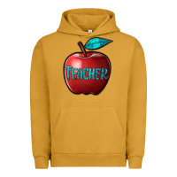 Pigment Peanut Butter apple teacher Urban Hoodie - BarkalooDesign