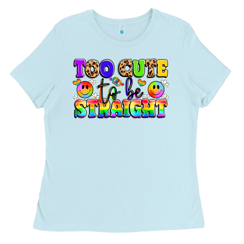 Cute And Colorful Pride Message Ladies Tee by LillyAllenDesigns | Teevron