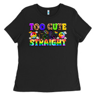 Black cute and colorful pride message Ladies Tee - LillyAllenDesigns