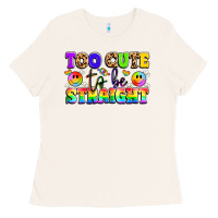 Bone cute and colorful pride message Ladies Tee - LillyAllenDesigns