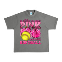 Tornado In October We Wear Pink and Watch Softball Urban Heavy Tee - texasbilliewilder
