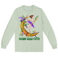 Matcha mardi gras cutie Long Sleeve Tee - CowGirlArtShop