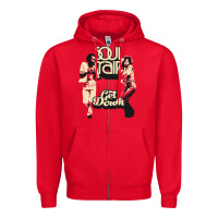 Red soul train Zipper Hoodie - tuanDangUi