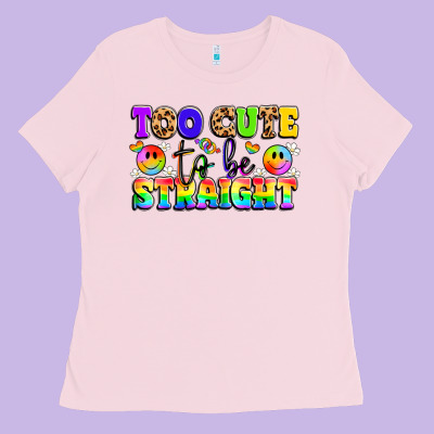 Cute And Colorful Pride Message Ladies Tee Designed By Lillyallendesigns