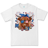 White moo rica highland cow Premium Tee - RanaPortraitStore