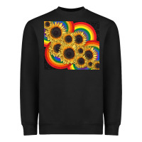 Black Pride sunflower tumbler Heavyweight Sweatshirt - FaDigitalArtStudio