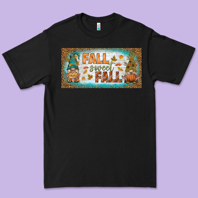 Fall Sweet Fall License Plate Premium Tee Designed By Bundleandbundleshop