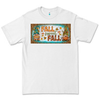 White fall sweet fall license plate Premium Tee - BundleAndBundleShop