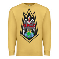 Antique Gold classic kaos   global domination Premium Sweatshirt - tuanDangUi