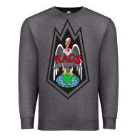Charcoal Heather classic kaos   global domination Premium Sweatshirt - tuanDangUi