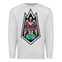Dove Grey classic kaos   global domination Premium Sweatshirt - tuanDangUi