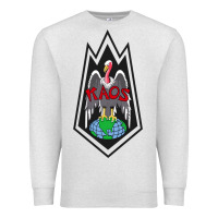 Oatmeal Heather classic kaos   global domination Premium Sweatshirt - tuanDangUi