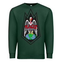 Sports Green classic kaos   global domination Premium Sweatshirt - tuanDangUi