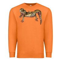 Carrot Gecko Lizard Illustrations Premium Sweatshirt - LillyAllenDesigns