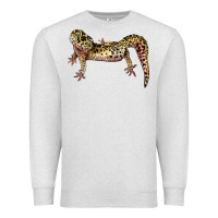 Oatmeal Heather Gecko Lizard Illustrations Premium Sweatshirt - LillyAllenDesigns