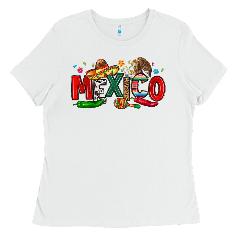 Colorful Mexico Collage Ladies Tee by LillyAllenDesigns | Teevron