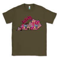 Army Green Pink Kentucky Classic Tee - Bettercallsaul