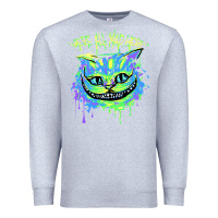 Heather Grey colorul chesire Premium Sweatshirt - tuanDangUi