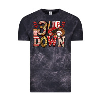 Cloud Black three up three down baseball Vintage Tee - Jasminsmagicworld