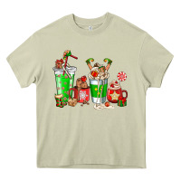 Mossy Elf coffee cups Heavy Core Tee - NancyCooperArtShop