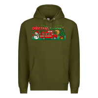 Army Green christmas is coming Premium Hoodie - BundleAndBundleShop