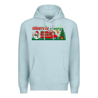 Blue Mist christmas is coming Premium Hoodie - BundleAndBundleShop
