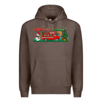 Coffee christmas is coming Premium Hoodie - BundleAndBundleShop