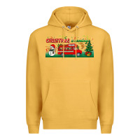 Mustard christmas is coming Premium Hoodie - BundleAndBundleShop
