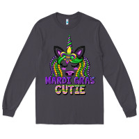 Smoke mardi gras cutie unicorn Long Sleeve Tee - CowGirlArtShop