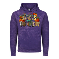 Cloud Purple Whatever spices your pumpkin Fall Vintage Hoodie - NancyCooperArtShop