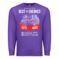 Purple arturo gatti vs micky ward boxing shirt Premium Sweatshirt - tuanDangUi