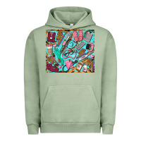 Pigment Oil Green nurse tumbler Urban Hoodie - BarkalooDesign