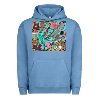 Pigment Pebble Blue nurse tumbler Urban Hoodie - BarkalooDesign