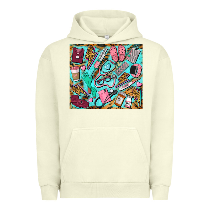 Nurse Tumbler Urban Hoodie by BarkalooDesign | Teevron
