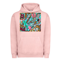 Pigment Salmon nurse tumbler Urban Hoodie - BarkalooDesign