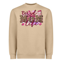 Mushroom Tired mom life Heavyweight Sweatshirt - FaDigitalArtStudio
