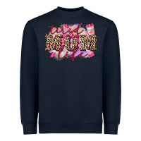 Navy Tired mom life Heavyweight Sweatshirt - FaDigitalArtStudio