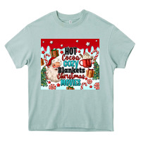 Arona hot cocoa cozy blankets christmas movies tumbler Heavy Core Tee - MaliasSmallBusiness