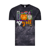 Cloud Black Boo Y'all Vintage Tee - texasbilliewilder