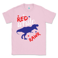 Bubblegum Pink 4th of July Dinosaur Classic Tee - Bettercallsaul