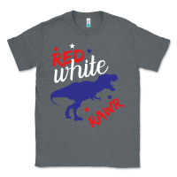 Charcoal Heather 4th of July Dinosaur Classic Tee - Bettercallsaul