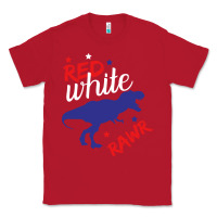 Red 4th of July Dinosaur Classic Tee - Bettercallsaul