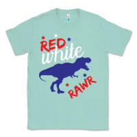 Seafoam 4th of July Dinosaur Classic Tee - Bettercallsaul
