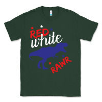 Sports Green 4th of July Dinosaur Classic Tee - Bettercallsaul