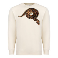 Sandshell Royal Ball Python Illustrations Premium Sweatshirt - LillyAllenDesigns