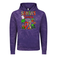 Cloud Purple santa's favorite pt Vintage Hoodie - texasbilliewilder