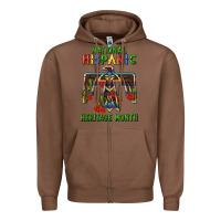 Chestnut thunderbird hispanic heritage month Zipper Hoodie - BundleAndBundleShop