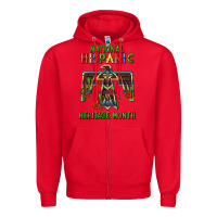 Red thunderbird hispanic heritage month Zipper Hoodie - BundleAndBundleShop