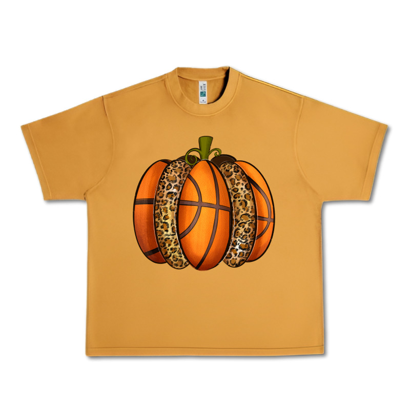 Basketball Pumpkin Urban Heavy Tee by texasbilliewilder | Teevron