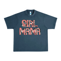 Midnight Navy girl mama Urban Heavy Tee - JahusDesignShop